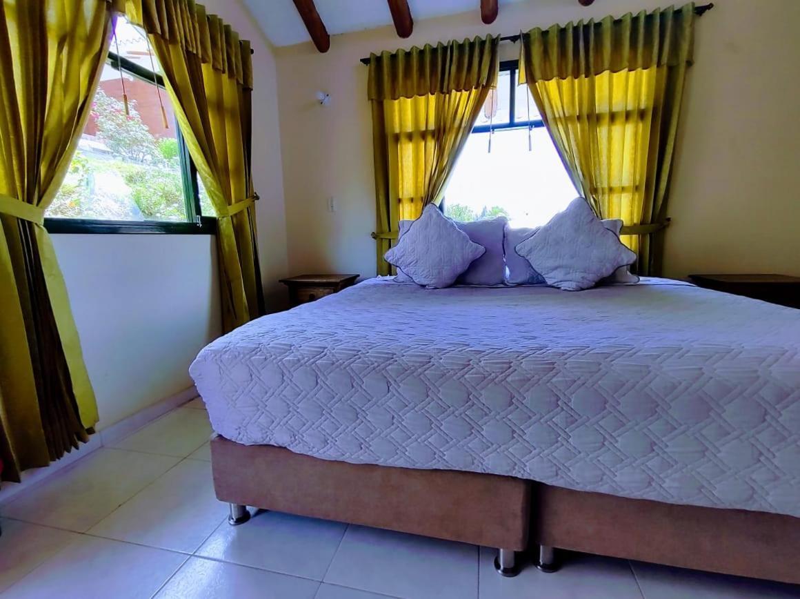 Hotel Cabanas San Cayetano Paipa Dış mekan fotoğraf