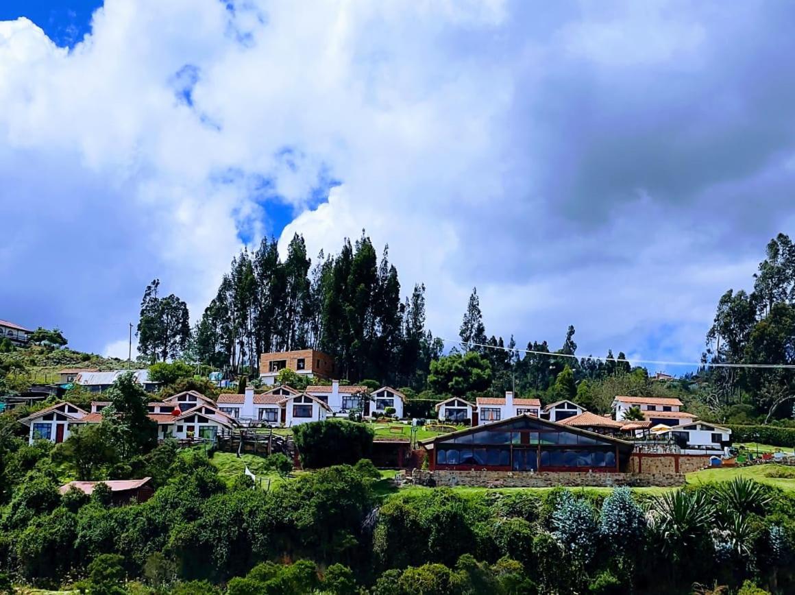 Hotel Cabanas San Cayetano Paipa Dış mekan fotoğraf