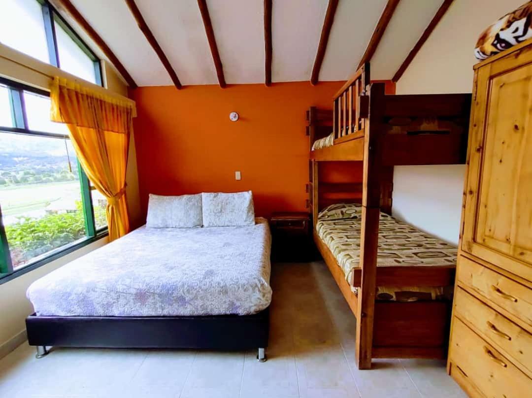 Hotel Cabanas San Cayetano Paipa Dış mekan fotoğraf