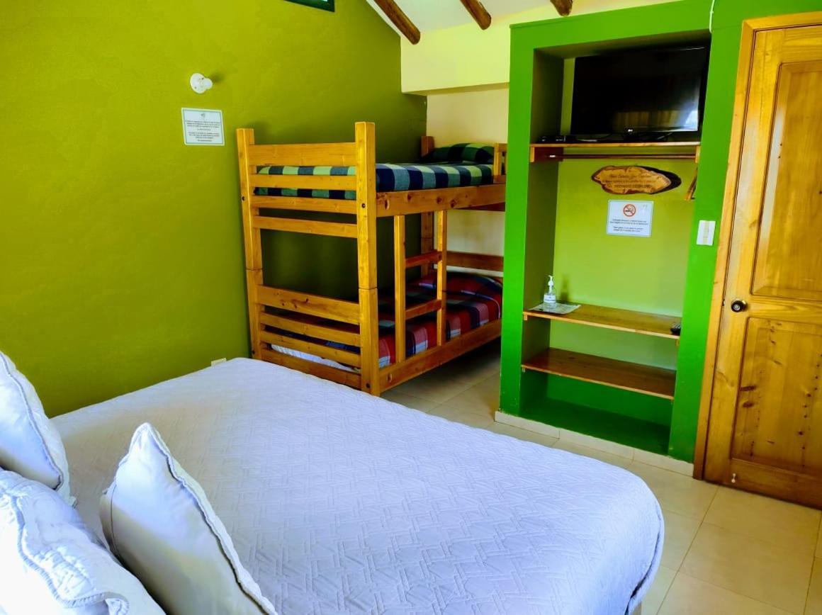 Hotel Cabanas San Cayetano Paipa Dış mekan fotoğraf