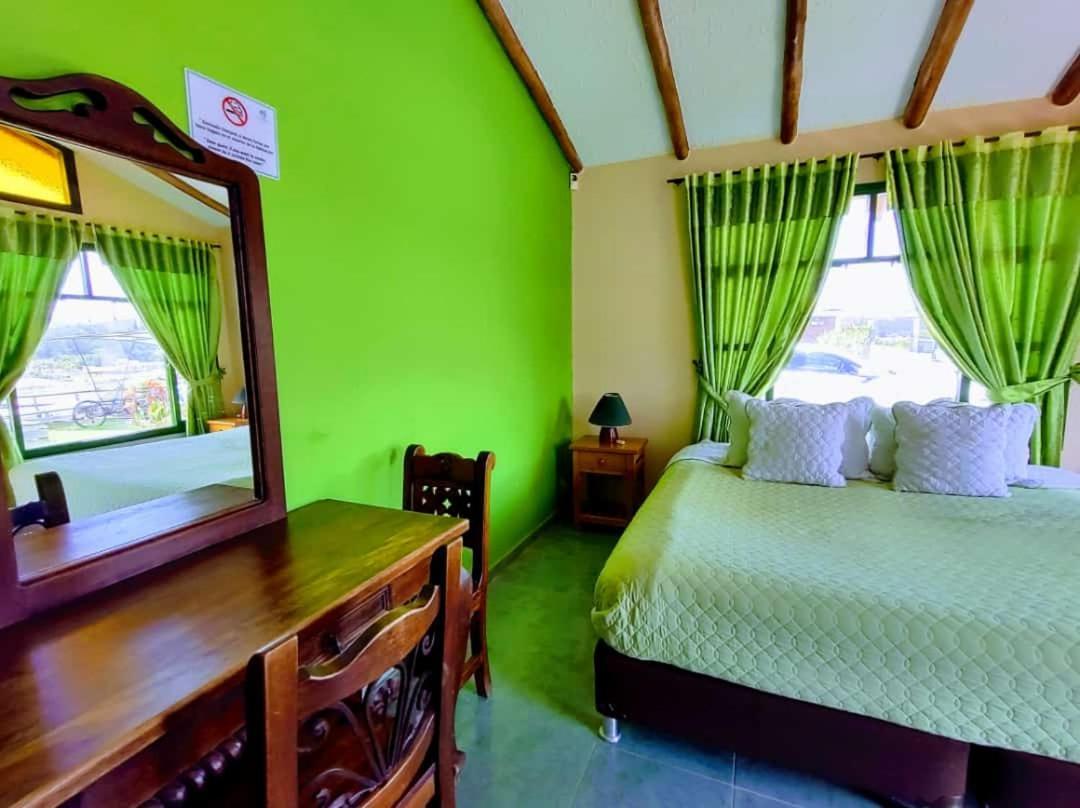 Hotel Cabanas San Cayetano Paipa Dış mekan fotoğraf