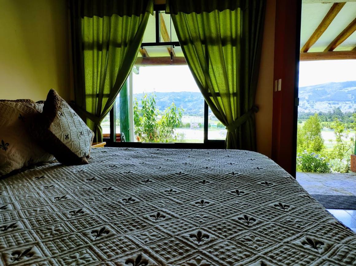 Hotel Cabanas San Cayetano Paipa Dış mekan fotoğraf