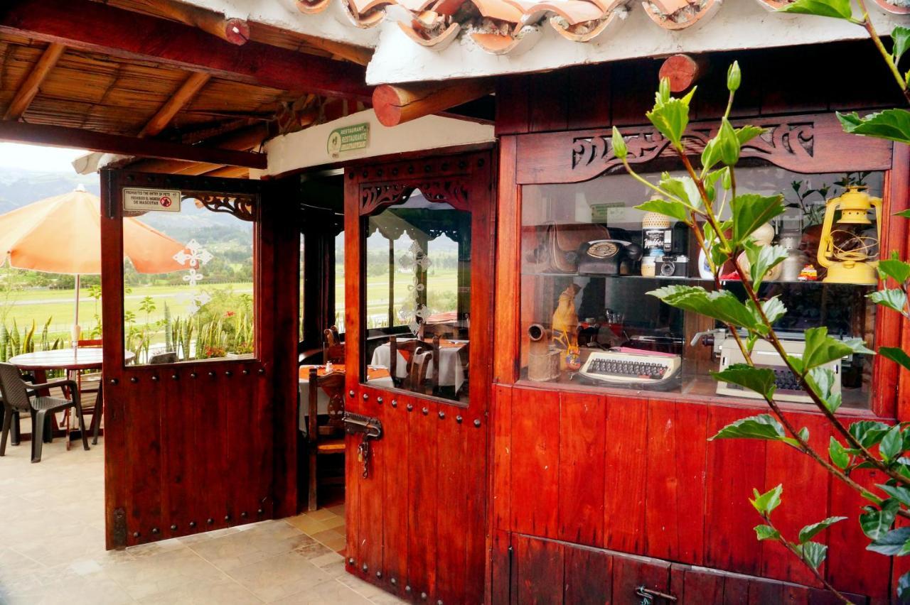 Hotel Cabanas San Cayetano Paipa Dış mekan fotoğraf