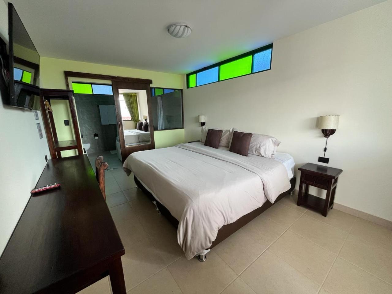 Hotel Cabanas San Cayetano Paipa Dış mekan fotoğraf