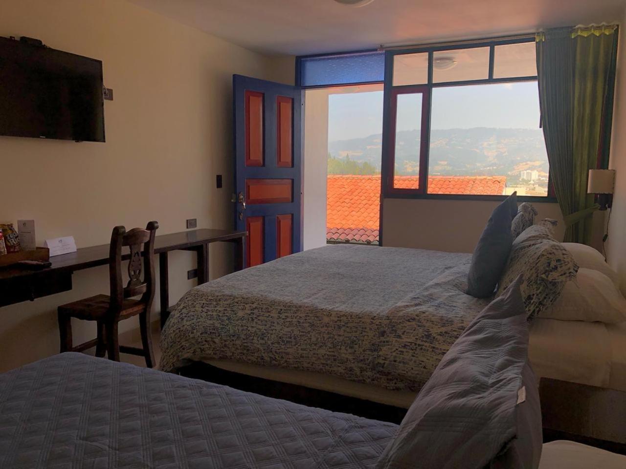 Hotel Cabanas San Cayetano Paipa Dış mekan fotoğraf
