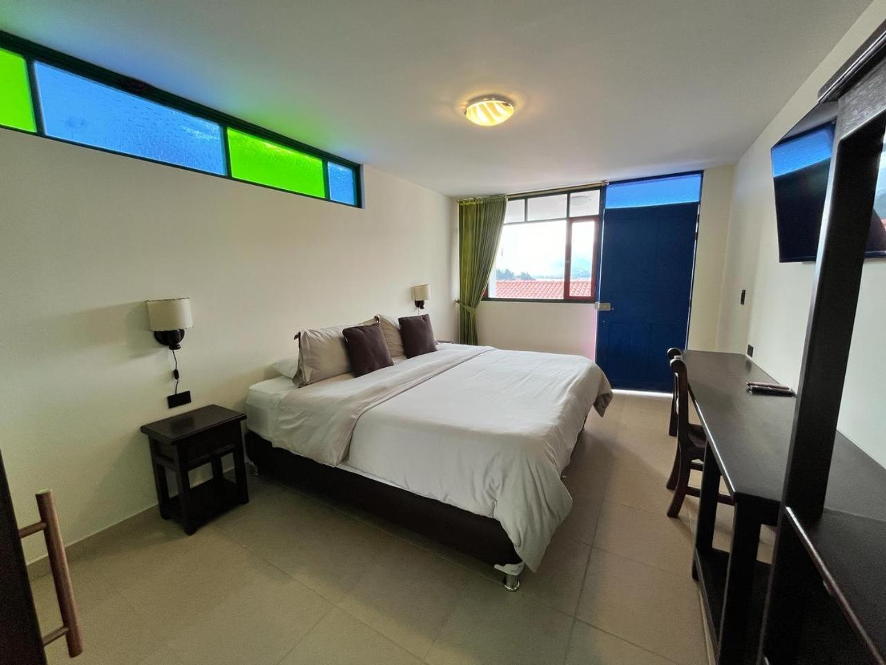 Hotel Cabanas San Cayetano Paipa Dış mekan fotoğraf