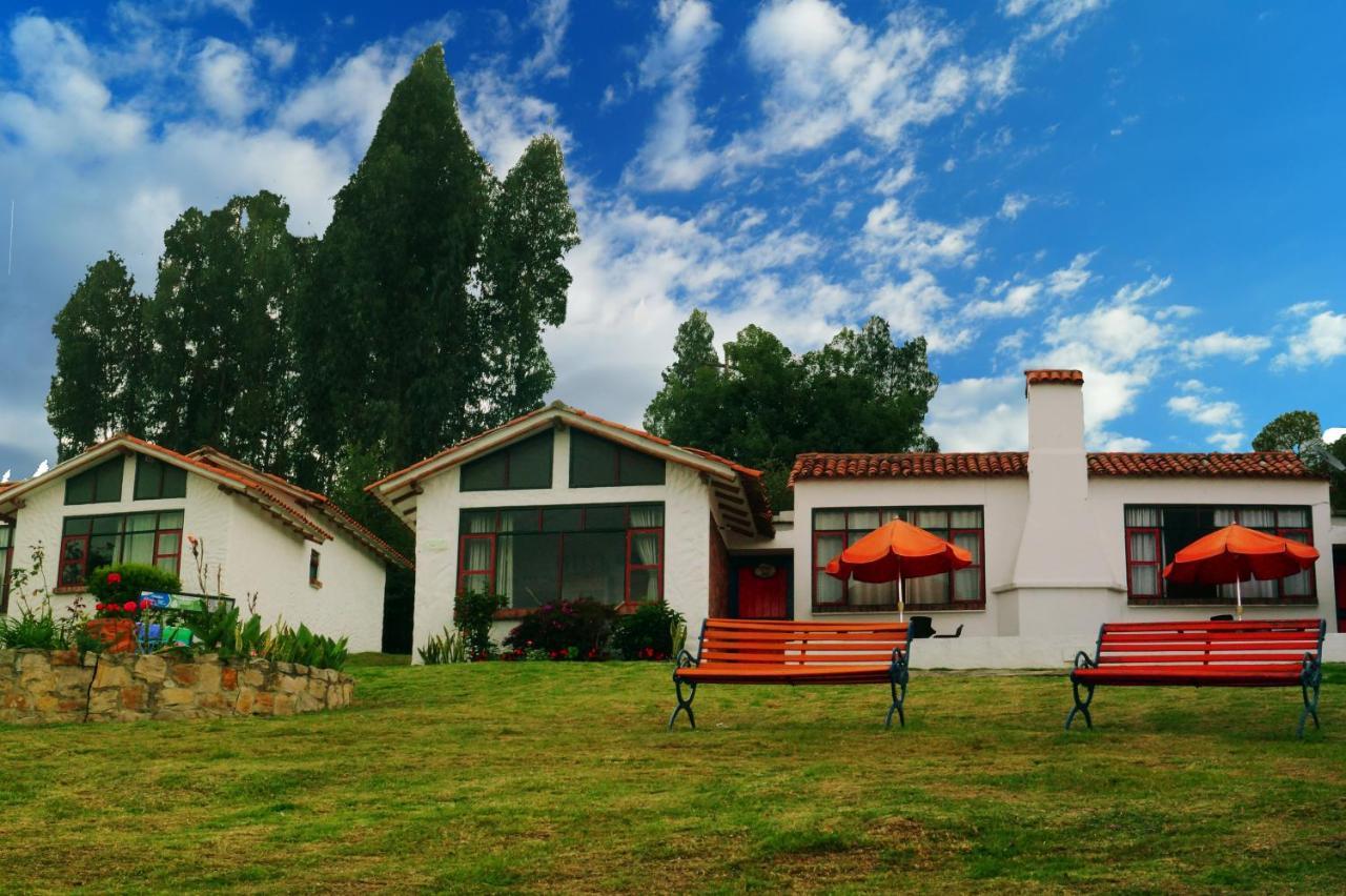 Hotel Cabanas San Cayetano Paipa Dış mekan fotoğraf