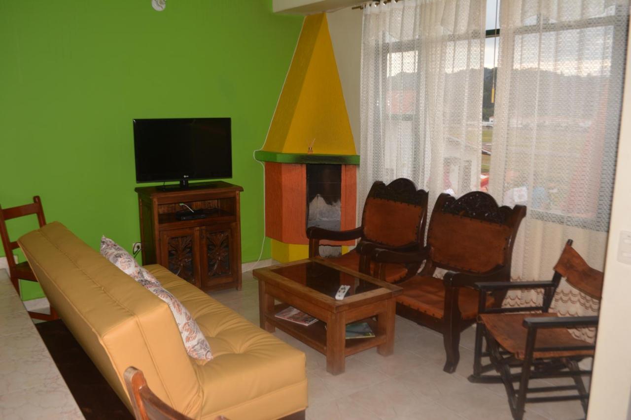 Hotel Cabanas San Cayetano Paipa Dış mekan fotoğraf