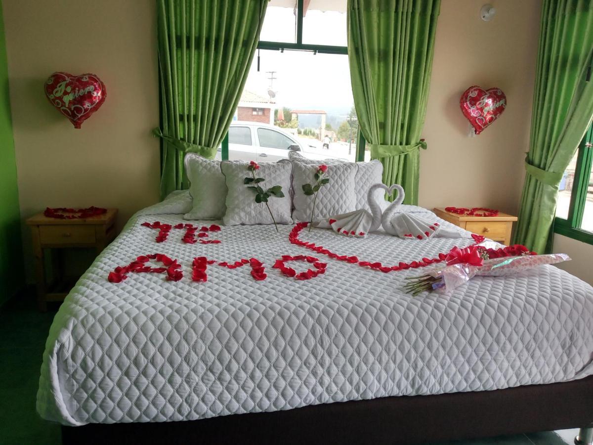 Hotel Cabanas San Cayetano Paipa Dış mekan fotoğraf