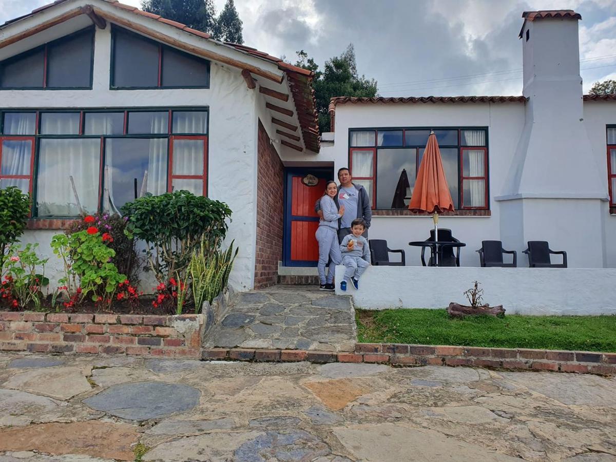 Hotel Cabanas San Cayetano Paipa Dış mekan fotoğraf