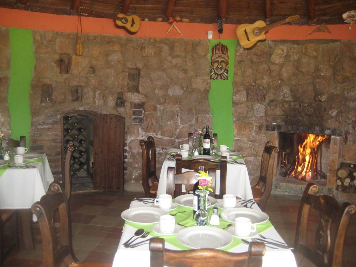 Hotel Cabanas San Cayetano Paipa Dış mekan fotoğraf